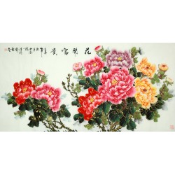 Chinese Peony Painting - CNAG008639