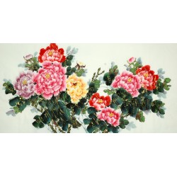 Chinese Peony Painting - CNAG008647