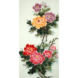 Chinese Peony Painting - CNAG008650