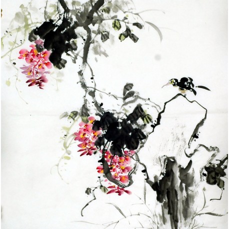 Chinese Flowers&Trees Painting - CNAG008655