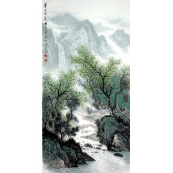 Chinese Landscape Painting - CNAG008657