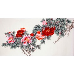 Chinese Peony Painting - CNAG008666