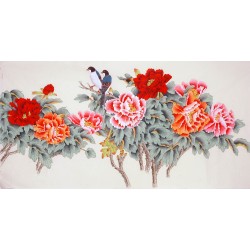 Chinese Peony Painting - CNAG008670