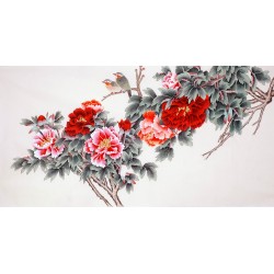 Chinese Peony Painting - CNAG008672