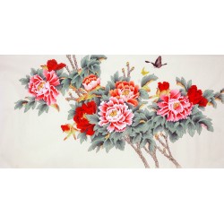 Chinese Peony Painting - CNAG008674