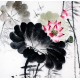 Chinese Lotus Painting - CNAG008679