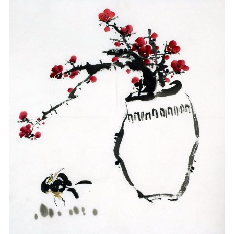 Chinese Flowers&Trees Painting - CNAG008686