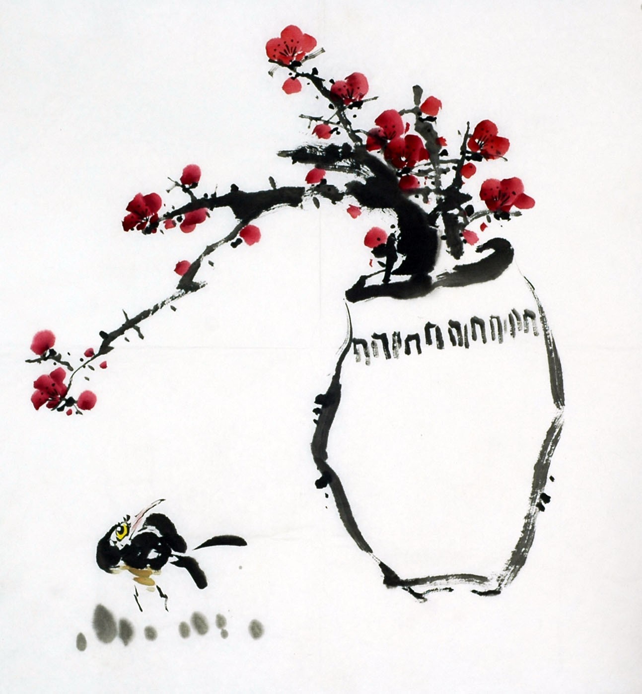 Chinese Flowers&Trees Painting - CNAG008686
