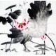 Chinese Lotus Painting - CNAG008687