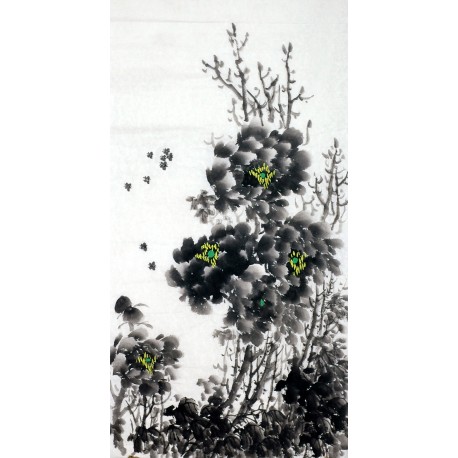 Chinese Peony Painting - CNAG008708