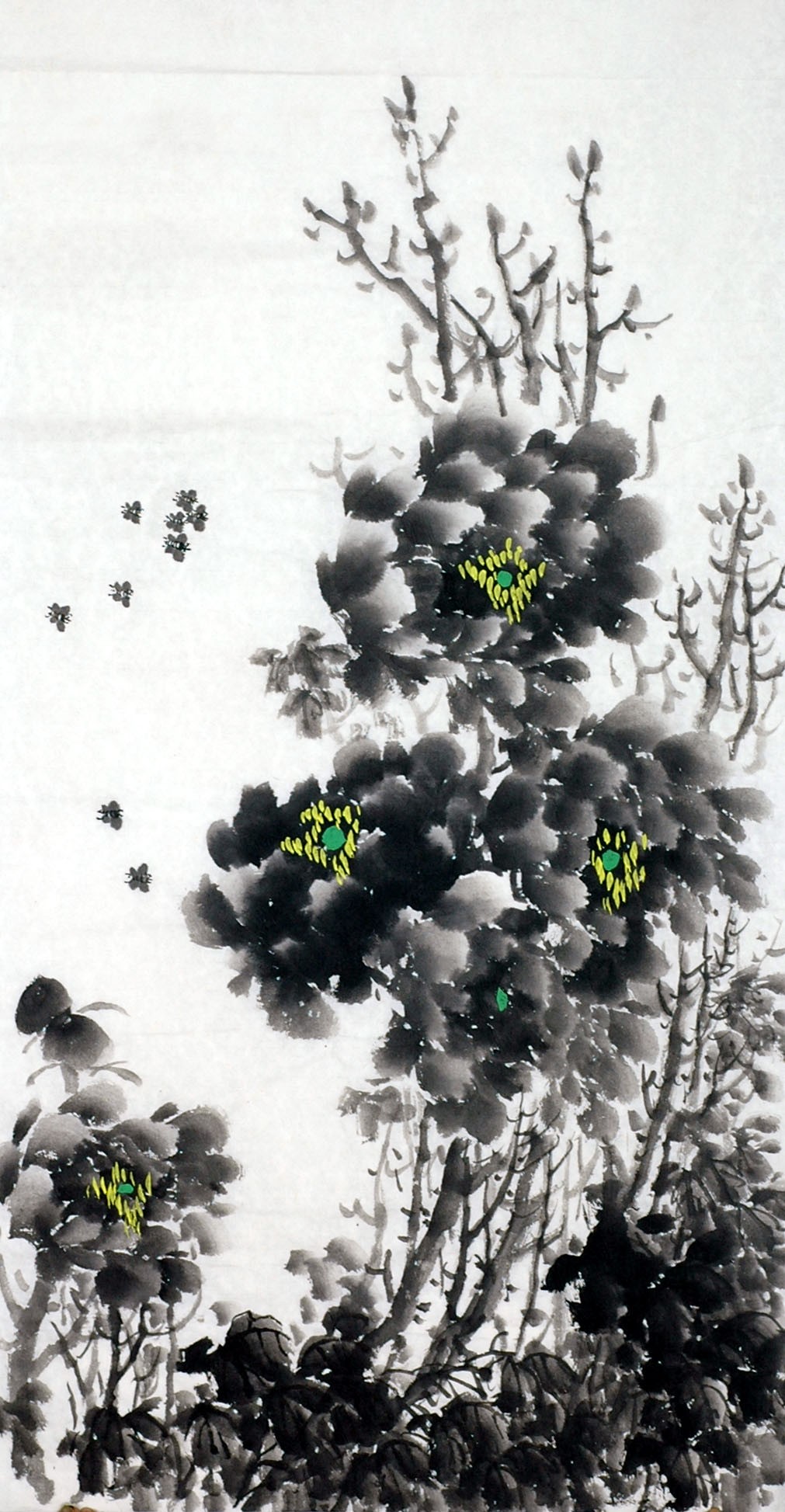 Chinese Peony Painting - CNAG008708