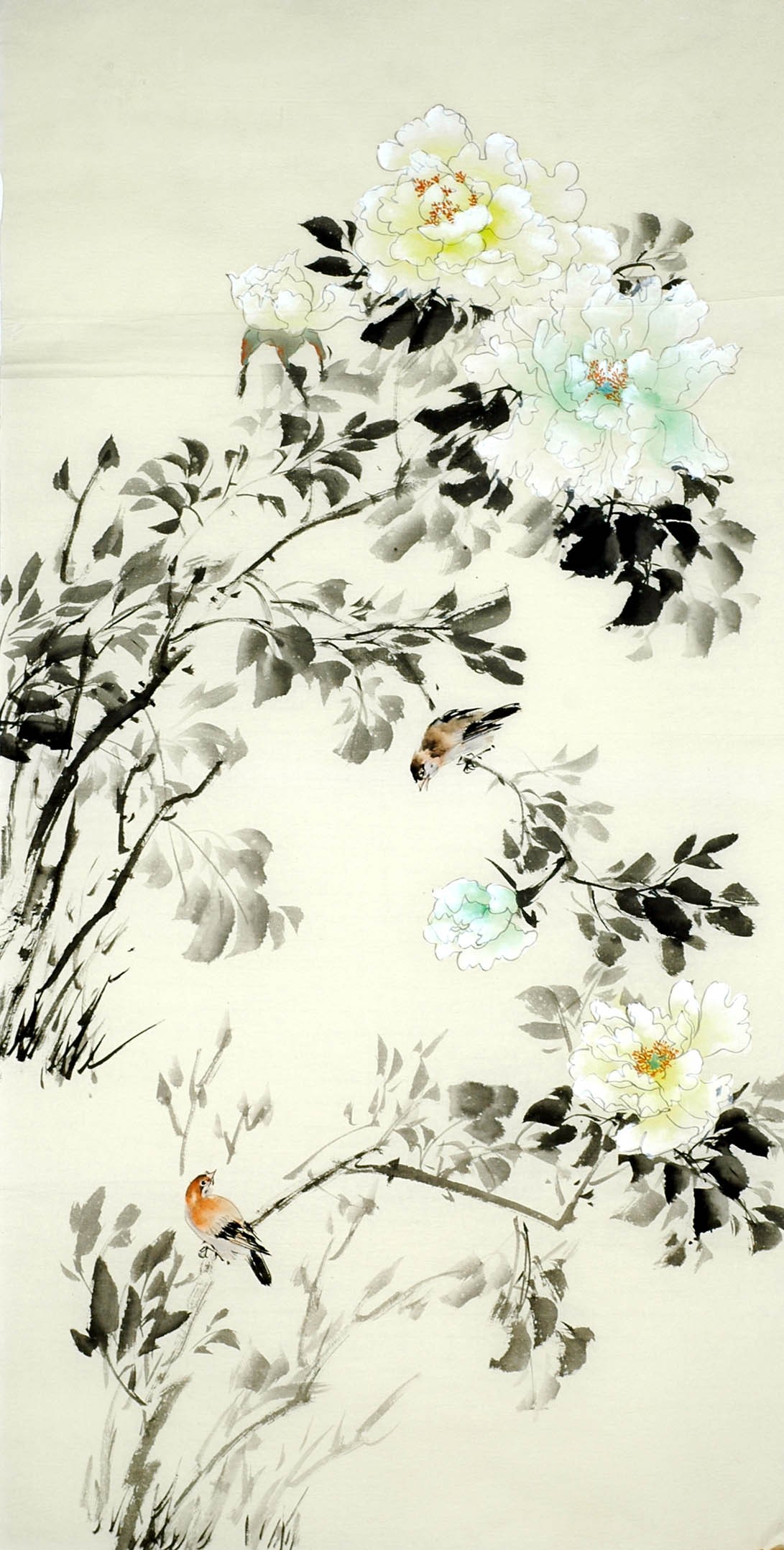 Chinese Flowers&Trees Painting - CNAG008710