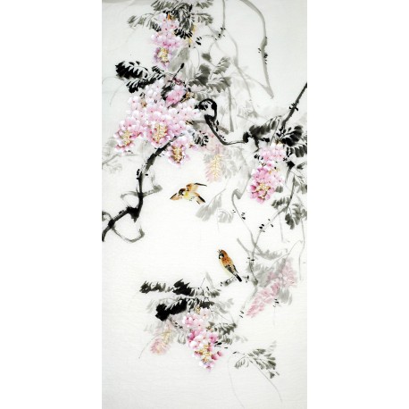 Chinese Flowers&Trees Painting - CNAG008716