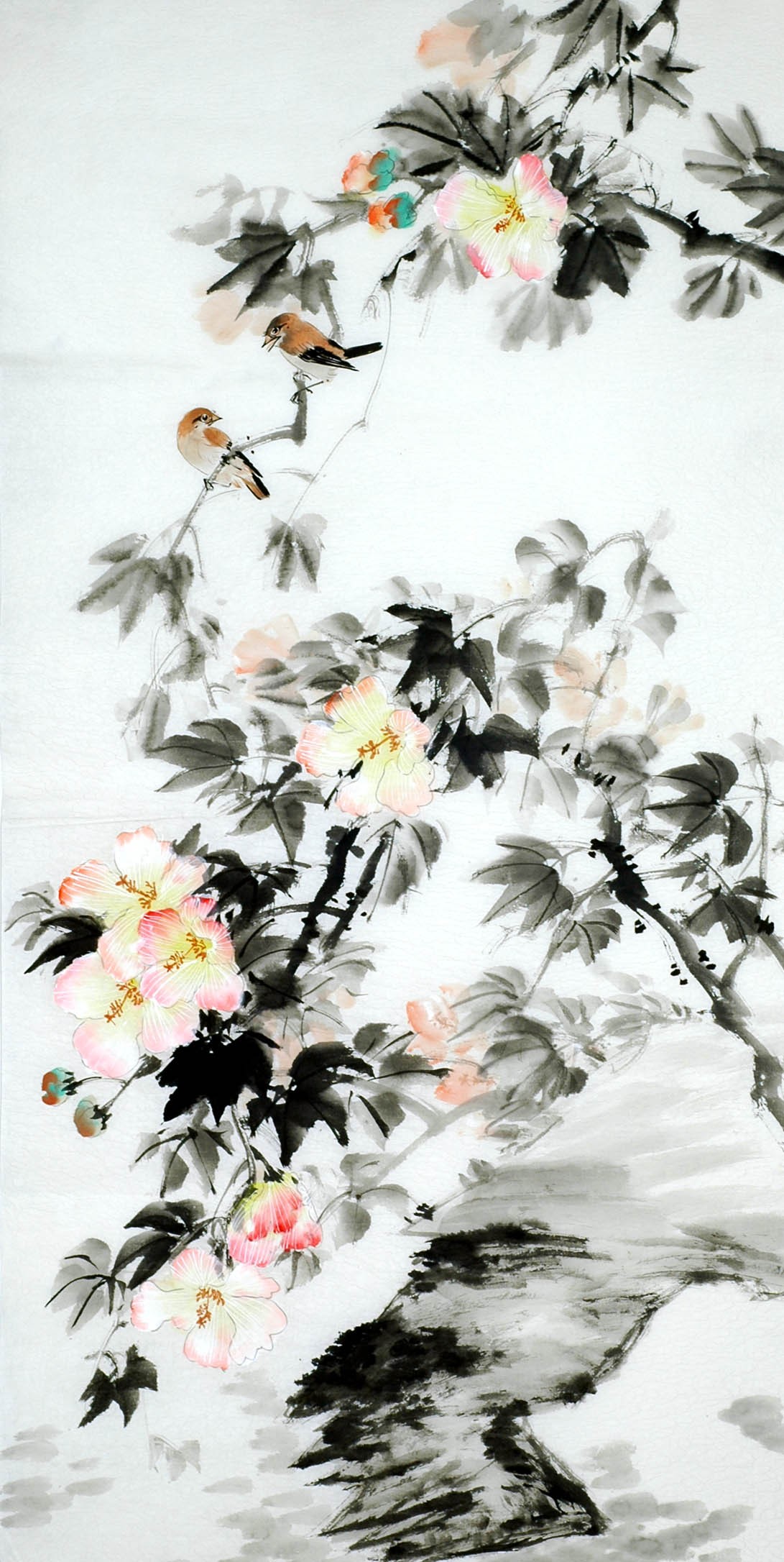 Chinese Flowers&Trees Painting - CNAG008717