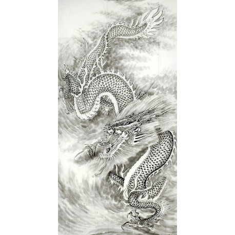 Chinese Dragon Painting - CNAG008718