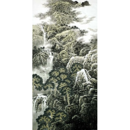 Chinese Landscape Painting - CNAG008719