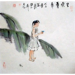 Chinese Figure Painting - CNAG008721