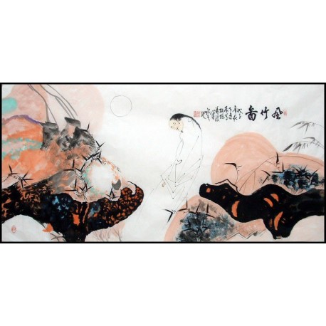 Chinese Figure Painting - CNAG008738