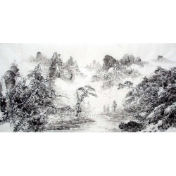 Chinese Landscape Painting - CNAG008740