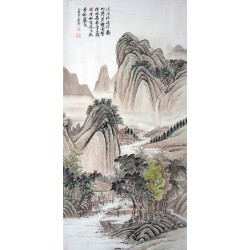 Chinese Landscape Painting - CNAG008743