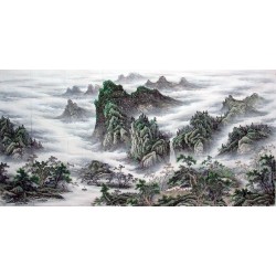 Chinese Landscape Painting - CNAG008744