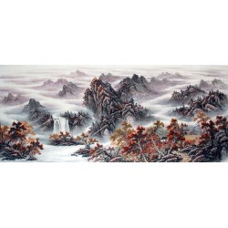 Chinese Landscape Painting - CNAG008745
