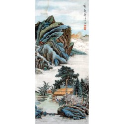 Chinese Landscape Painting - CNAG008748