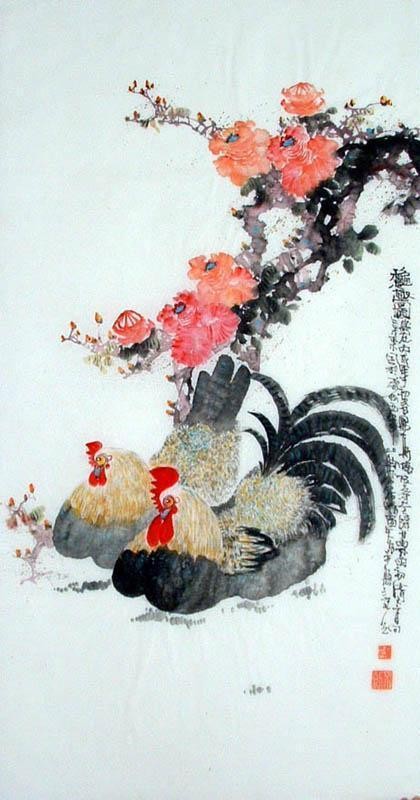 Chinese Flowers&Trees Painting - CNAG008758