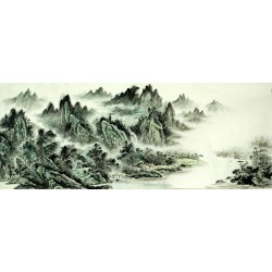 Chinese Landscape Painting - CNAG008763