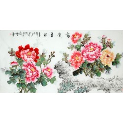 Chinese Peony Painting - CNAG008766