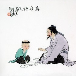 Chinese Figure Painting - CNAG008771