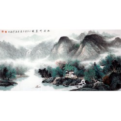 Chinese Landscape Painting - CNAG008780