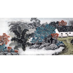 Chinese Landscape Painting - CNAG008783