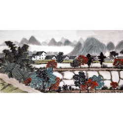 Chinese Landscape Painting - CNAG008787