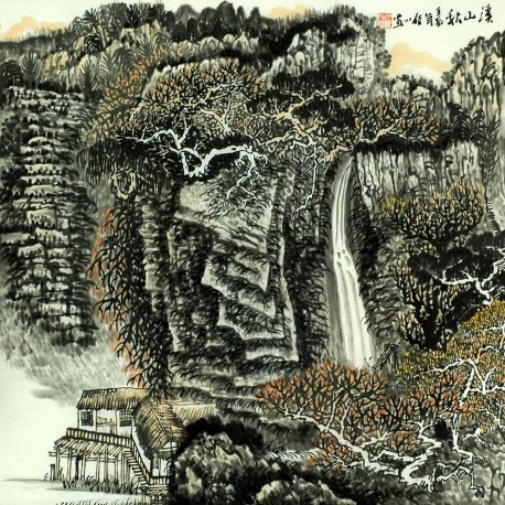 Chinese Landscape Painting - CNAG008788