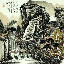 Chinese Landscape Painting - CNAG008789