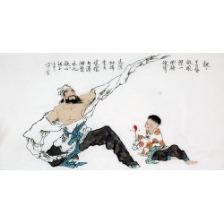 Chinese Figure Painting - CNAG008795