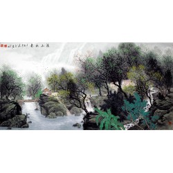 Chinese Landscape Painting - CNAG008798