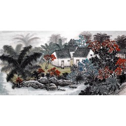 Chinese Landscape Painting - CNAG008800