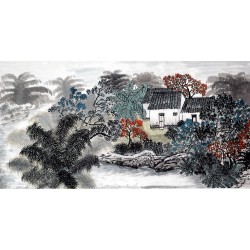 Chinese Landscape Painting - CNAG008802