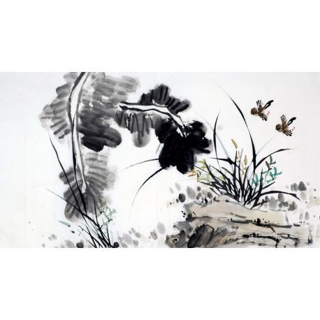 Chinese Flowers&Trees Painting - CNAG008804