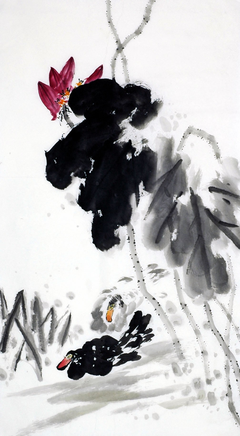 Chinese Flowers&Trees Painting - CNAG008805