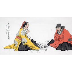 Chinese Figure Painting - CNAG008810