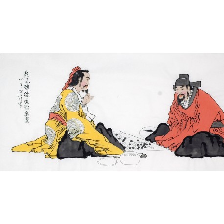 Chinese Figure Painting - CNAG008810