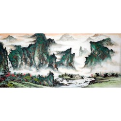 Chinese Landscape Painting - CNAG008820