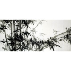 Chinese Ink Bamboo Painting - CNAG008821
