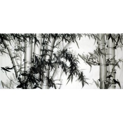 Chinese Ink Bamboo Painting - CNAG008822