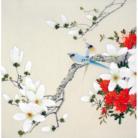Chinese Flowers&Trees Painting - CNAG008824