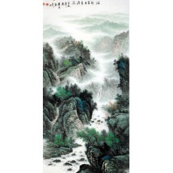 Chinese Landscape Painting - CNAG008827