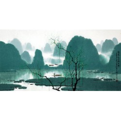 Chinese Aquarene Painting - CNAG008828